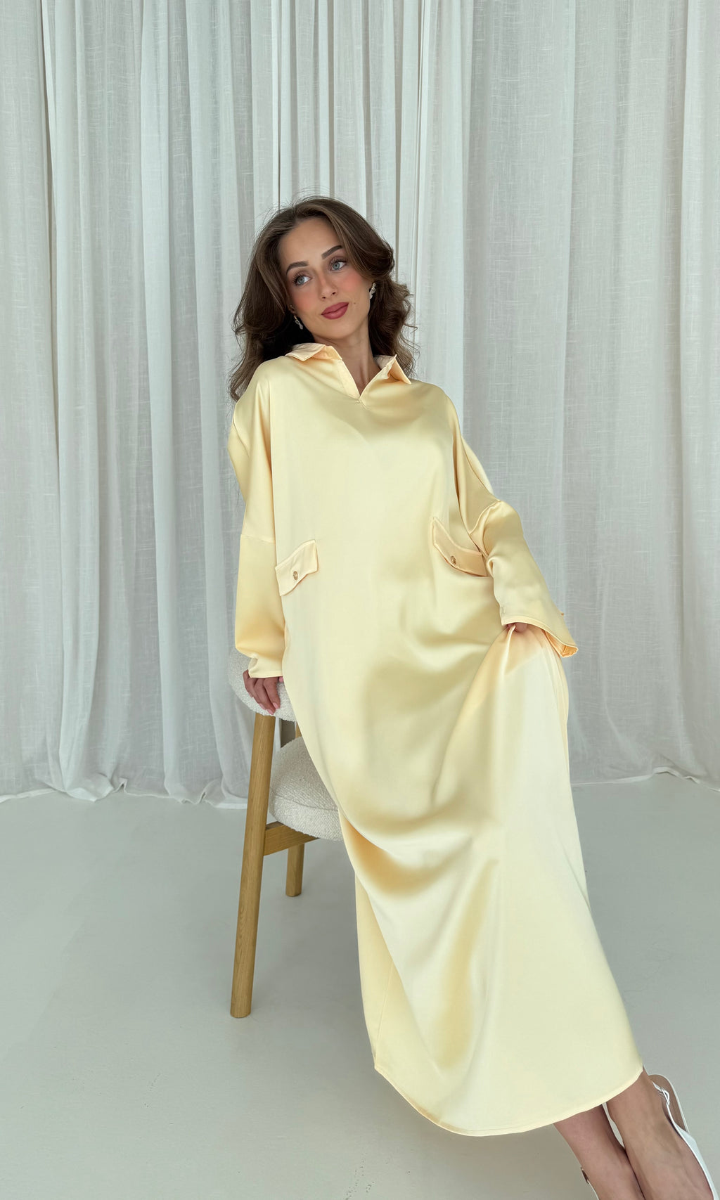 Dress - Butter yellow