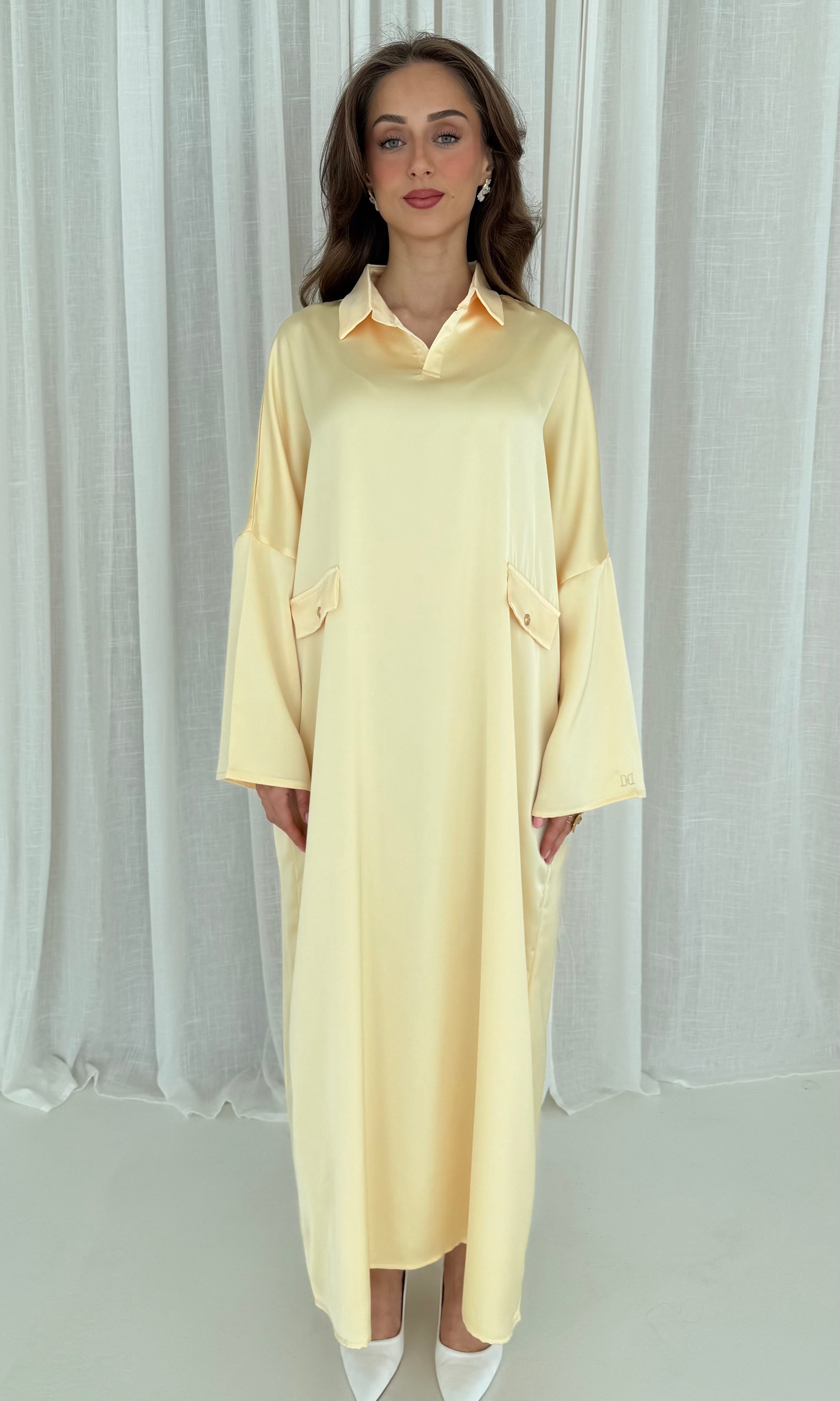 Dress - Butter yellow