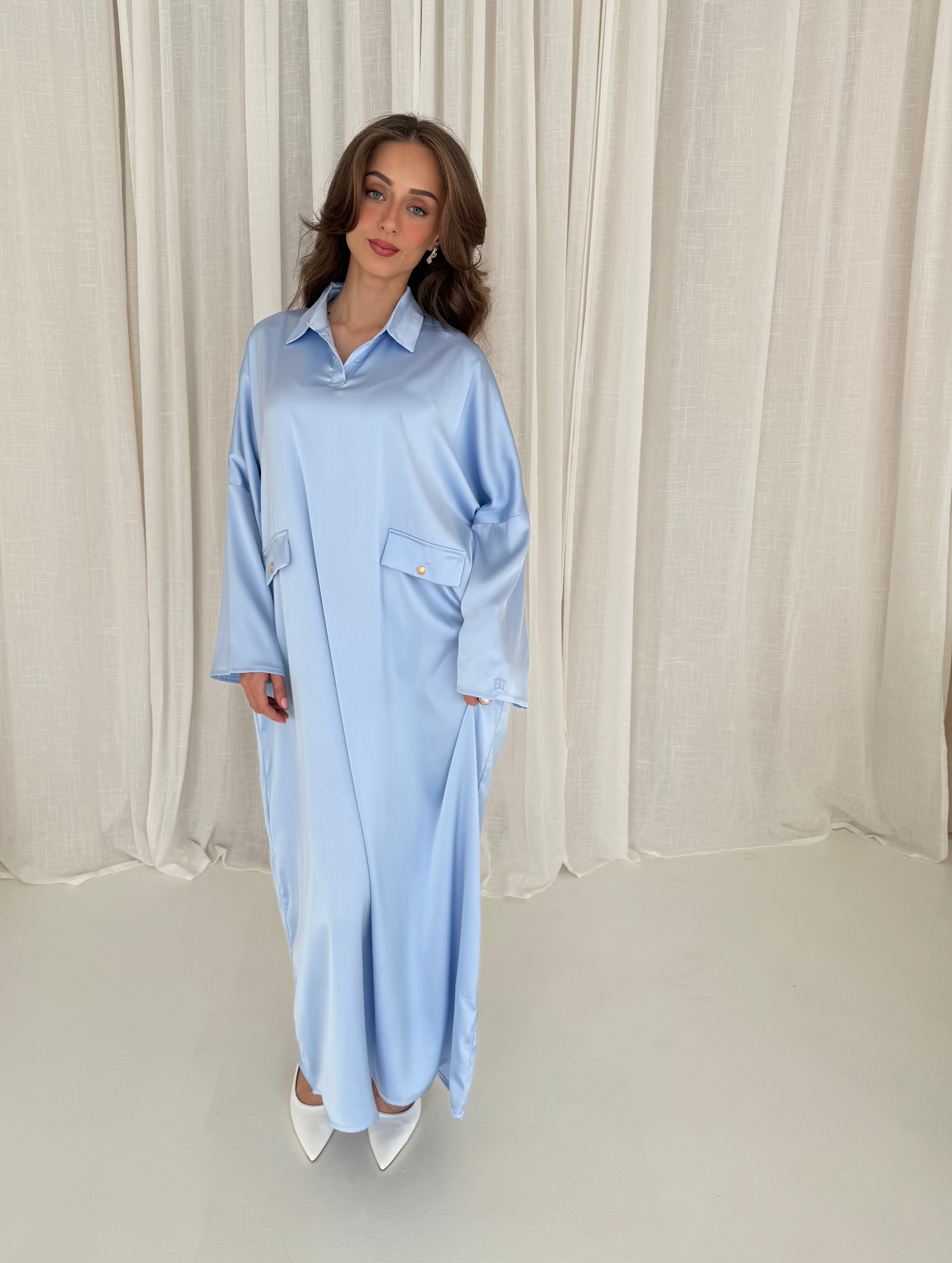 Dress: Sky Blue