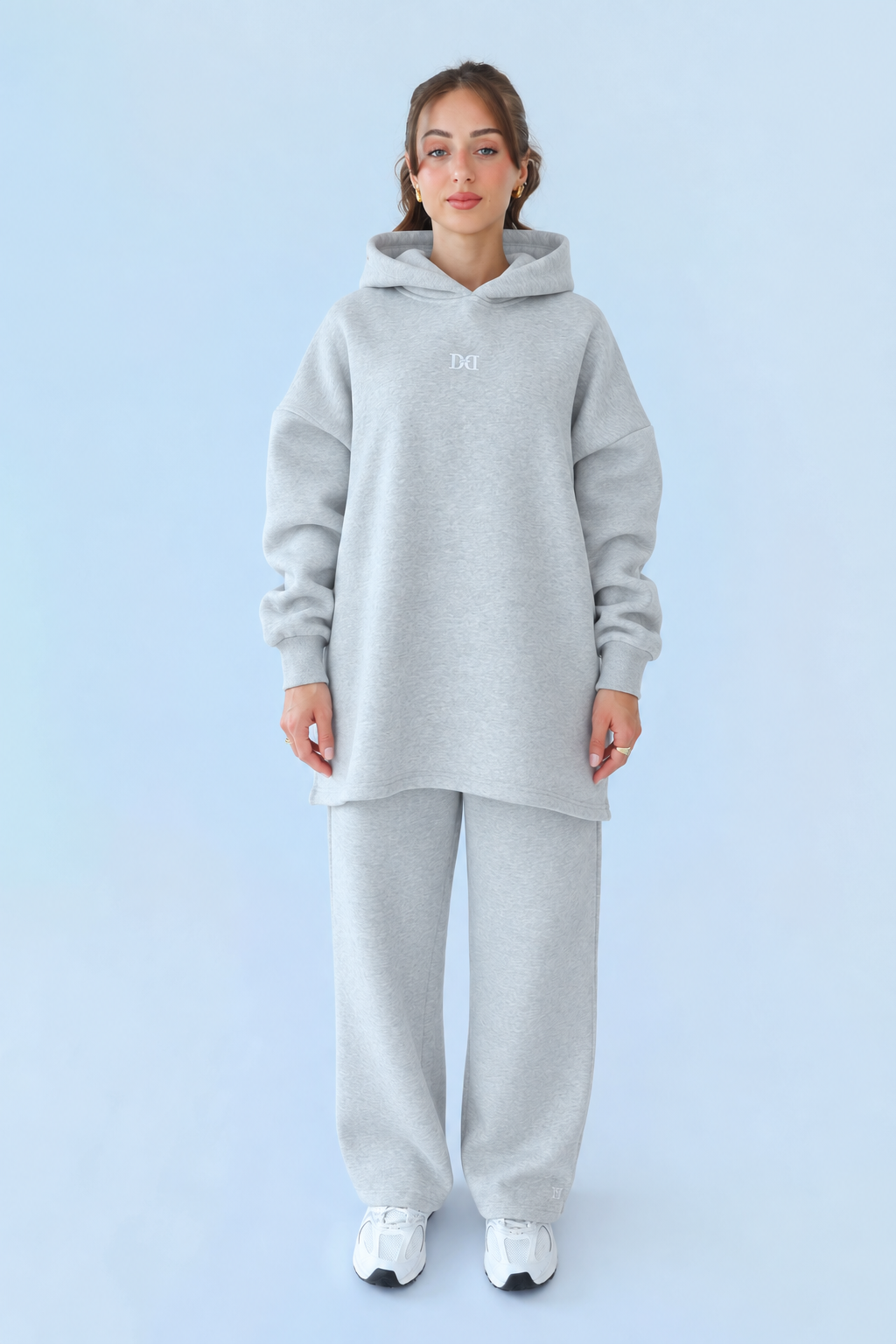Essential Hoodie Set - Grey