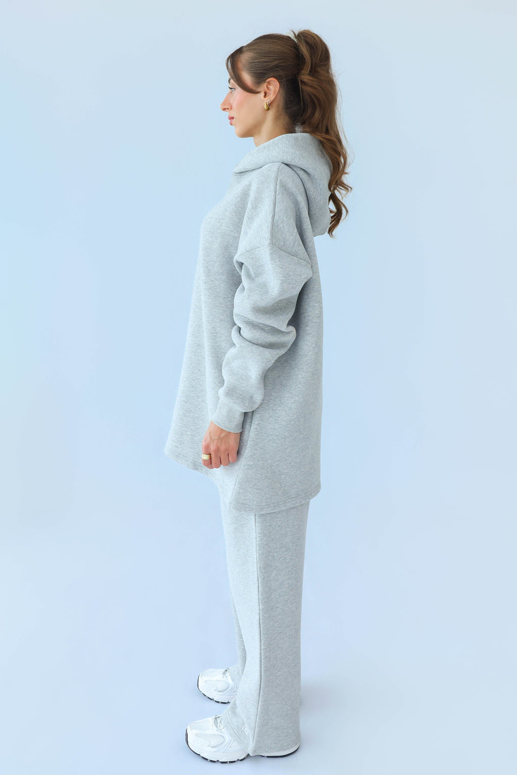 Essential Hoodie Set - Grey