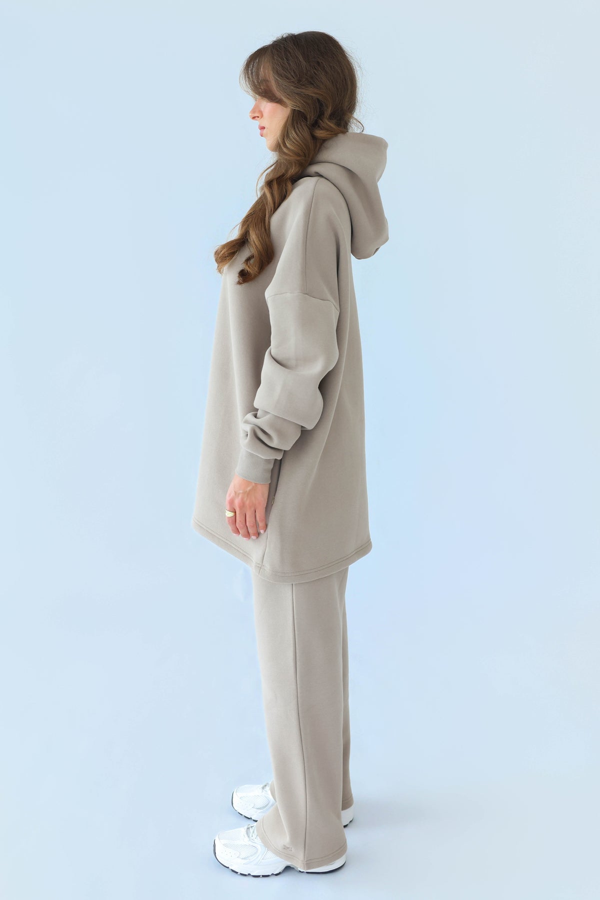 Essential Hoodie Set - Taupe