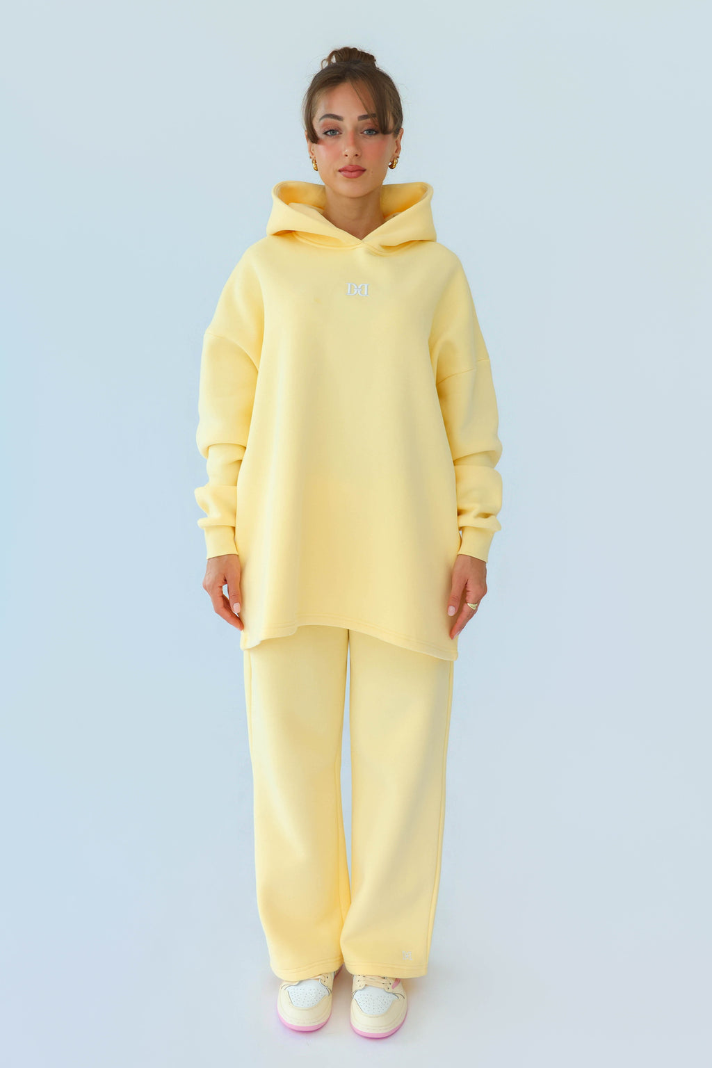 Essential Hoodie Set - Butter Yellow