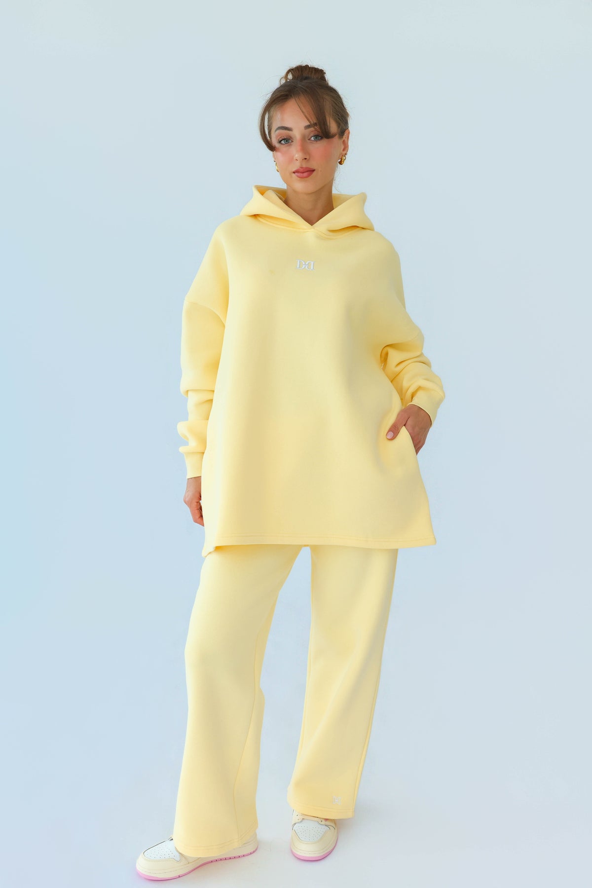Essential Hoodie Set - Butter Yellow
